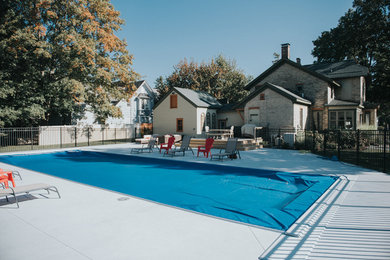 Inspiration for a pool remodel in Grand Rapids