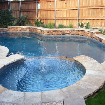 Plano, TX - Backyard Oasis - Patio/Pool Turf