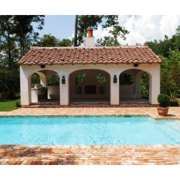 Pool and Pool House
