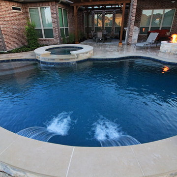 Pool and Spa/Fire Pit and Grill