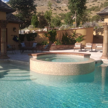 Pool and Spa with Guest House