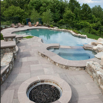 Pool and Stone Patio