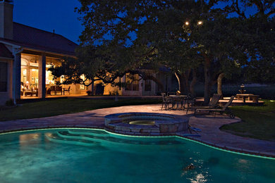 Inspiration for a timeless pool remodel in Charlotte