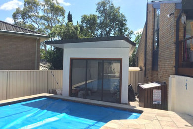 Modern swimming pool in Sydney.