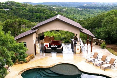 Pool Casita with Hill Country View