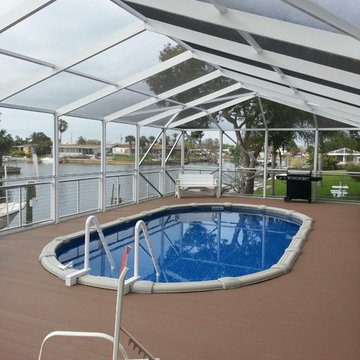 Pool Deck and Screen