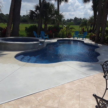 Pool deck transformed into an Oasis!