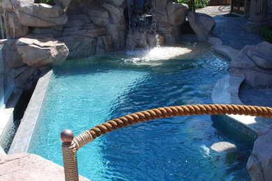 Example of a pool design in Las Vegas