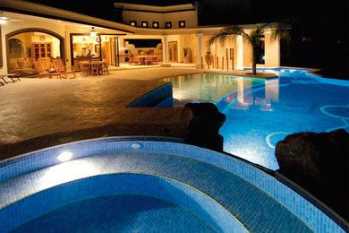 Example of a pool design in Miami