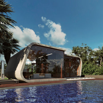 Pool House by 42mm Archtecture (3d study)