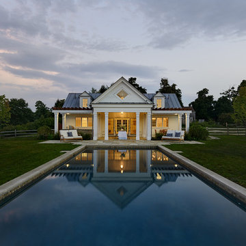 Pool House in the Country