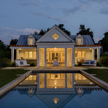 Pool House in the Country