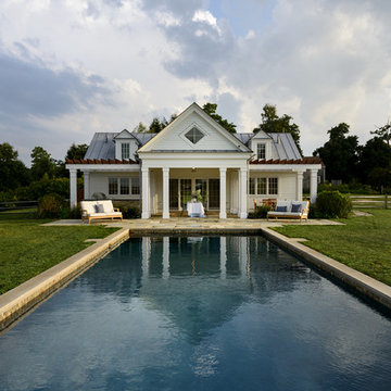 Pool House in the Country