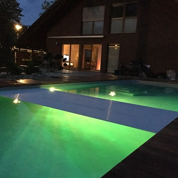 Pool LED´s lassen den Pool leuchten!