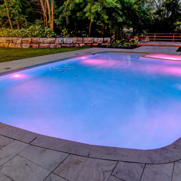 Pool Makeover for a Luxury Mansion
