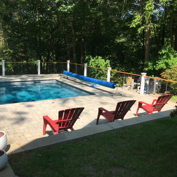 Pool on Shaded Slope