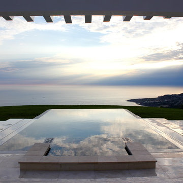 Pool Overlooking the Ocean