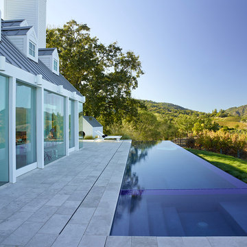 Pool overlooking Vineyards