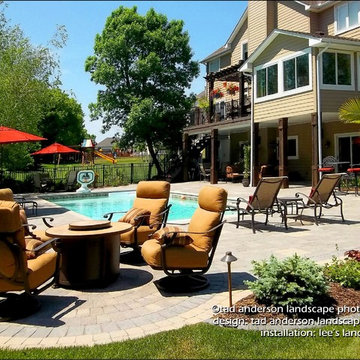 Pool Patio & Outdoor Living Space.  Minnesota Pool Design