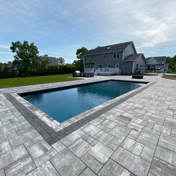 Pool Patio with Kitchen and Fire Table - Center Moriches, 11934