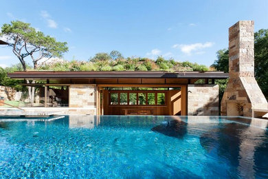 Pool - contemporary pool idea in Other