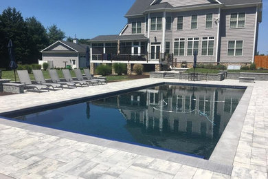 Example of a pool design in Baltimore