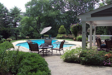 Inspiration for a timeless pool remodel in Philadelphia