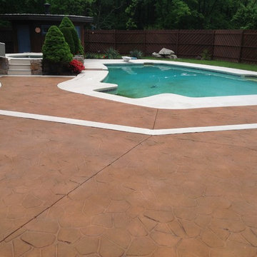 Pool Surround Makeover