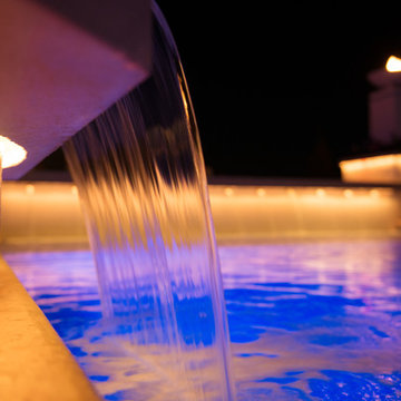 Pool with Accent Lighting