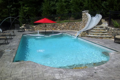 Pool with Slide 2