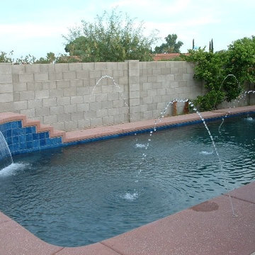 Pool with Water Feature