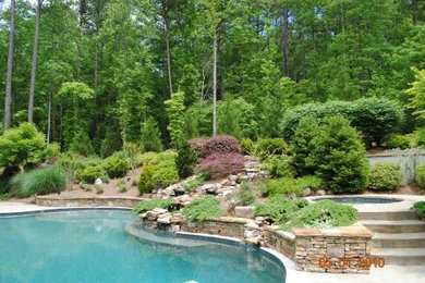 Inspiration for a pool remodel in Atlanta