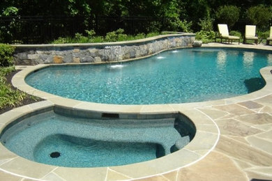 This is an example of a swimming pool in Baltimore.