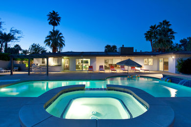 Moderner Pool in Los Angeles