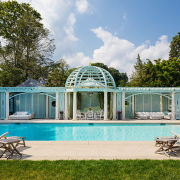 Poolside Pergola