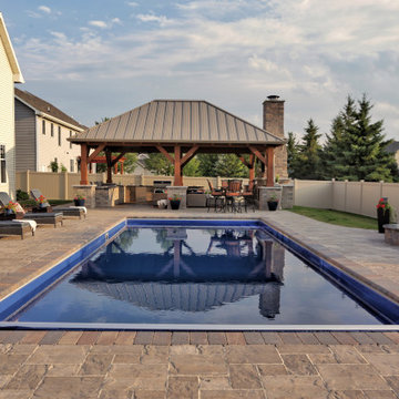 Poolside Pergola