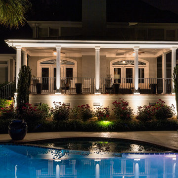 Porch and Pool Lighting