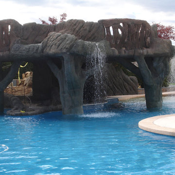 Private Residence - Custom Pool and Grotto