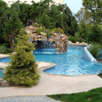 Private Residence - Custom Pool, Spa & Grotto -1