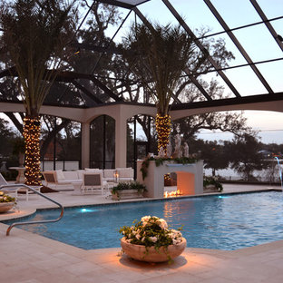 Tuscan indoor pool photo in New Orleans
