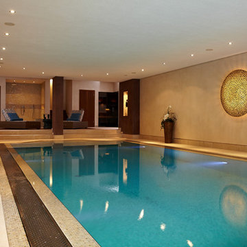 Privater Wellnessbereich mit Pool, Sauna, Hamam