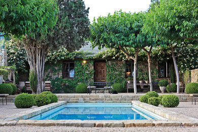 Tuscan pool photo in Santa Barbara