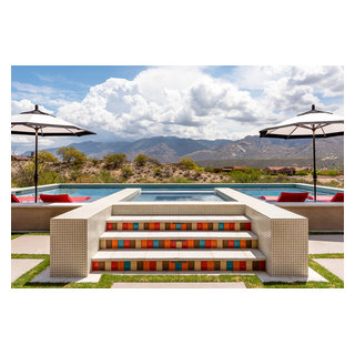 Pusch Ridge View - Southwestern - Pool - Phoenix - by Prideaux Design ...