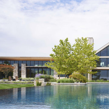 Rear View & Pool