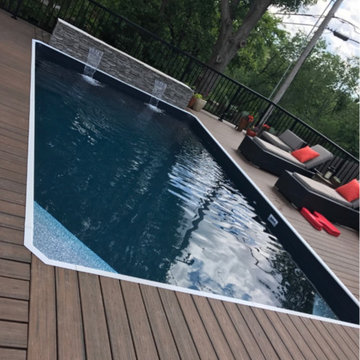 Rectangular Pool - Custom Water Features