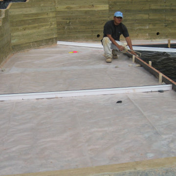 Regular concrete pool deck 0035