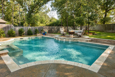 Inspiration for a timeless pool remodel in New Orleans