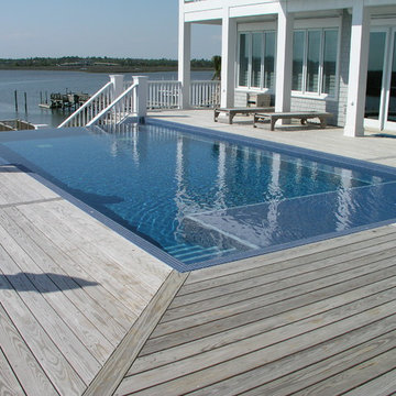 Relaxing Water View on an Open Deck