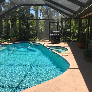 Repairing and Protecting Pool Deck in Stuart, FL