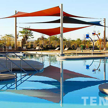 Residential Clubhouse Shade Sail